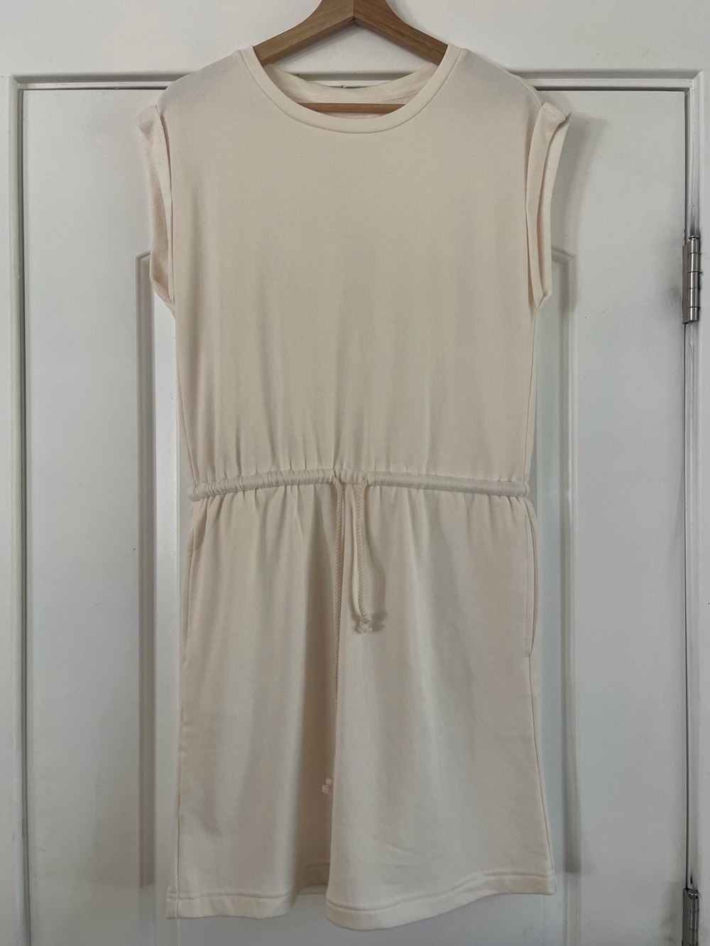 Lou & Grey Soft Drawstring Waist Dress - S